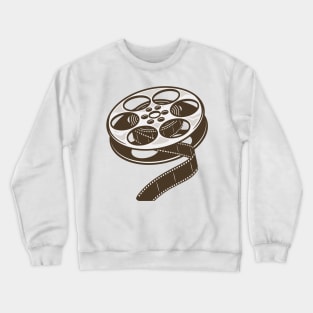 Retro Movie Film Reel Crewneck Sweatshirt